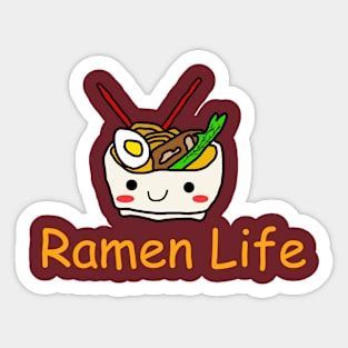 Ramen Life Sticker